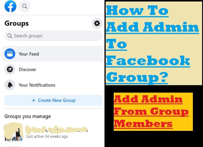 How To Add Admin To Facebook Group?